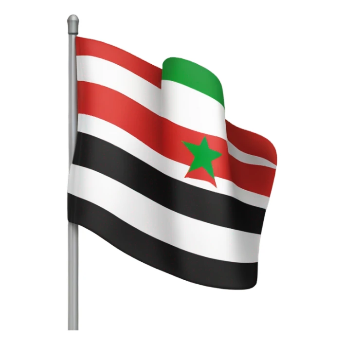 syrian flag sticker
