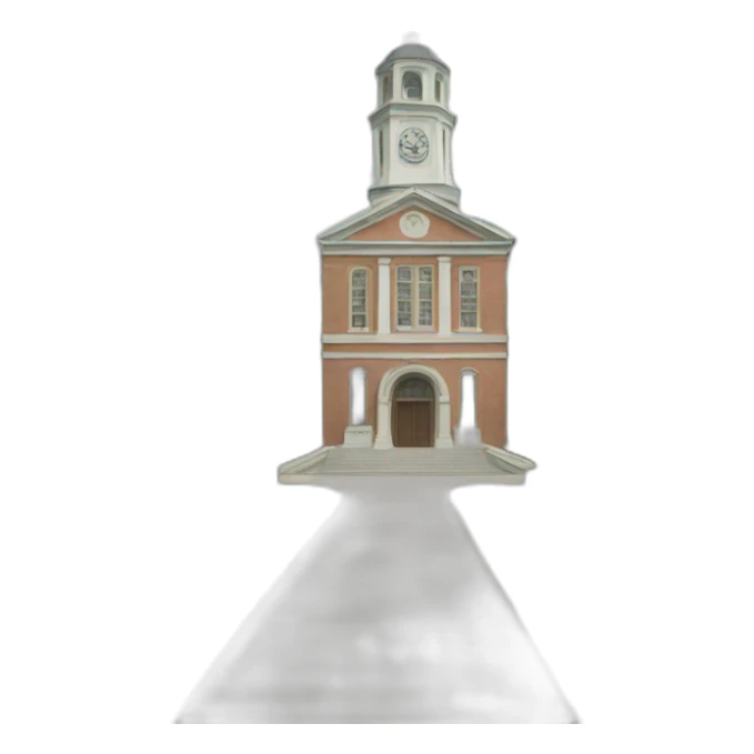 A university sticker