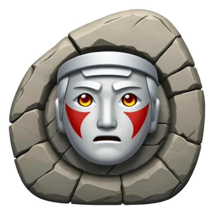 Hokage Rock in naruto flim sticker