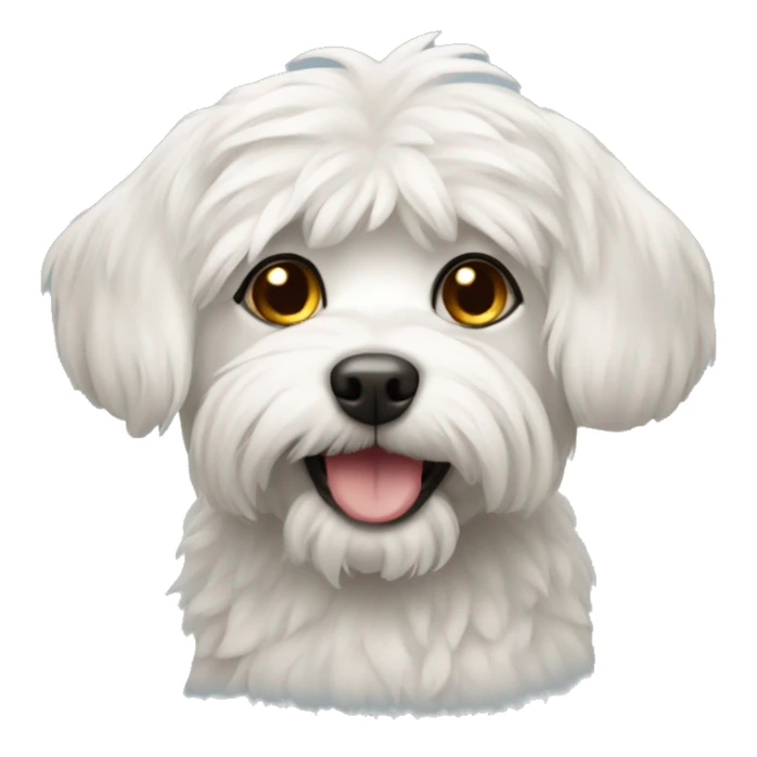 maltipu dog  sticker