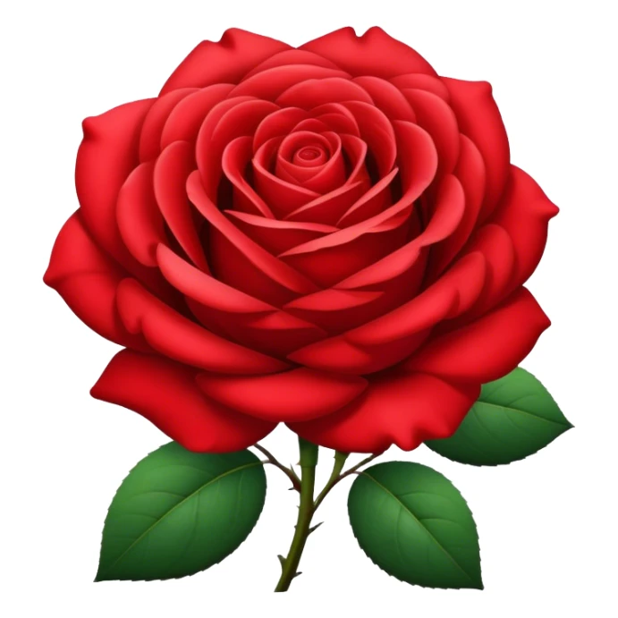 Beautiful rose sticker