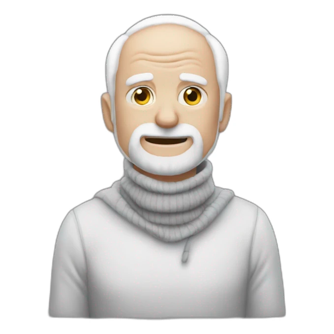 hide the pain harold + cold emoji sticker