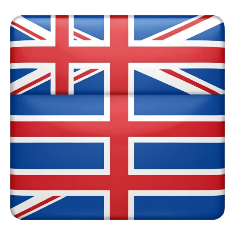 British 13 Colonies Flag sticker