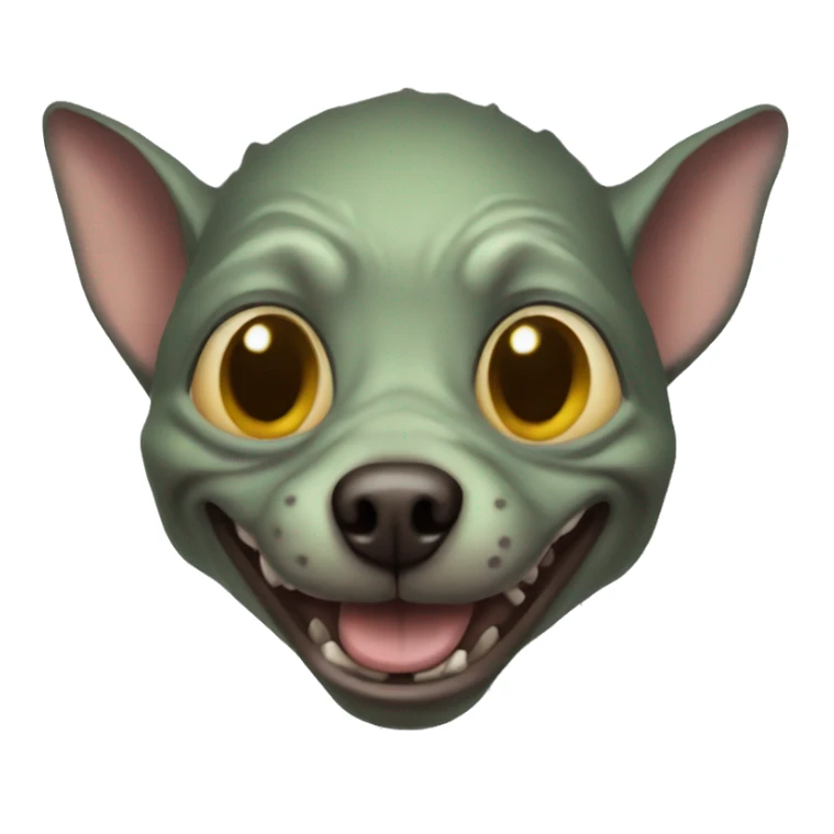 Goblin dog sticker