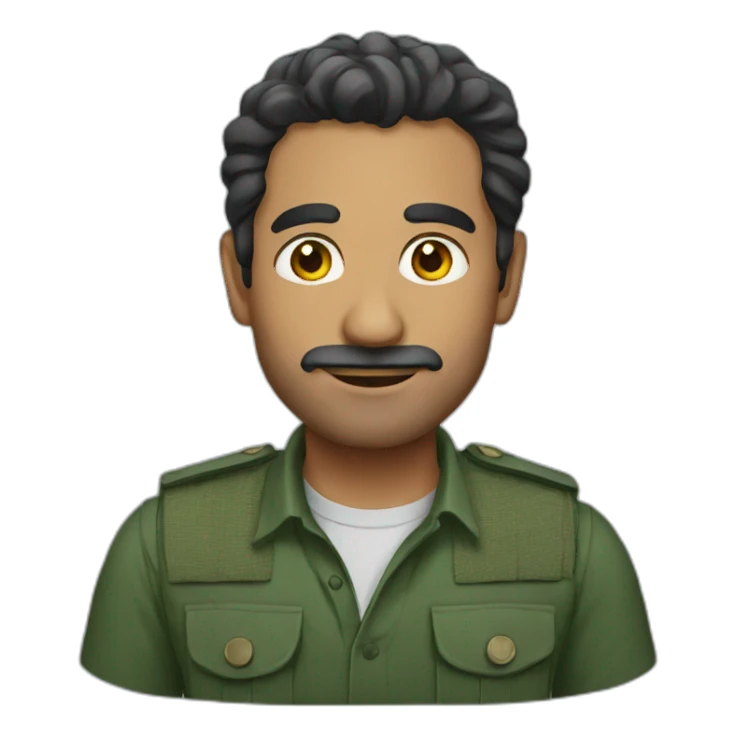 Pakistani man sticker