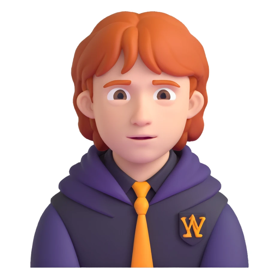 Ron Weasley from Harry Potter sticker