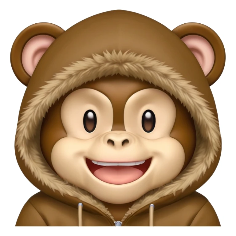 Bape Milo Monkey sticker