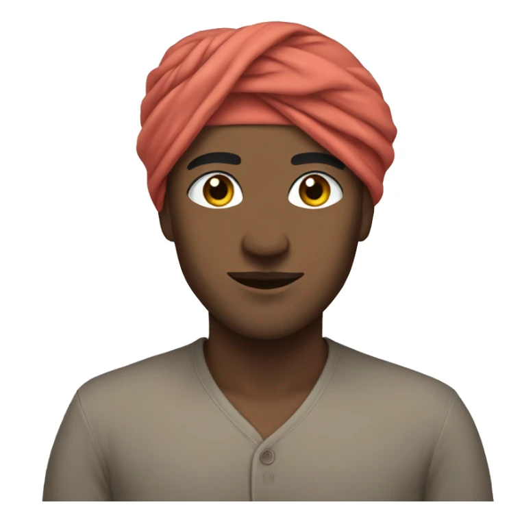 Me wearing turban  sticker