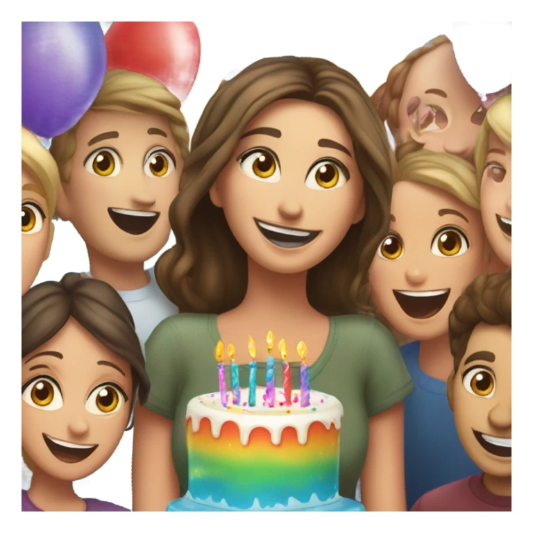 Emily Rowe Happy Birthday sticker