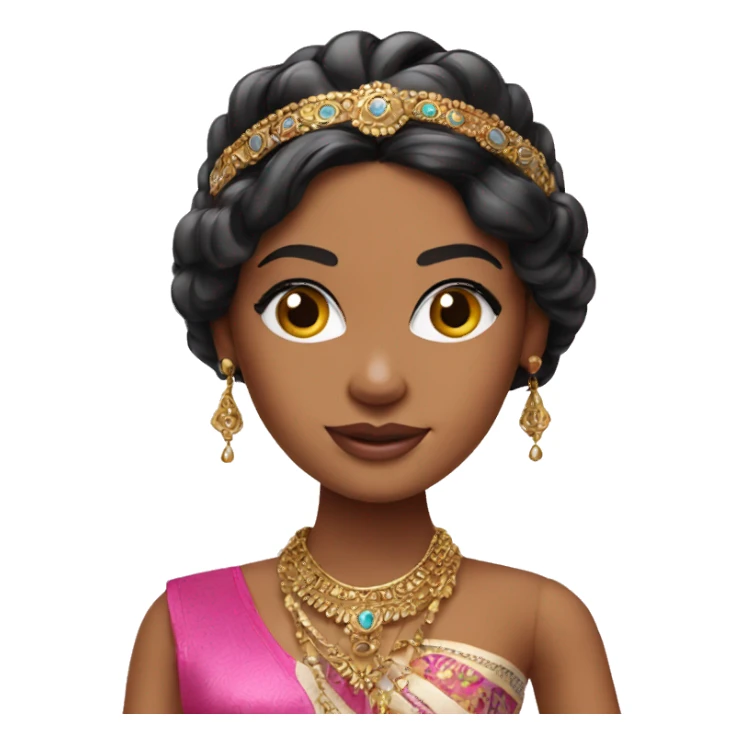 indian barbie doll sticker