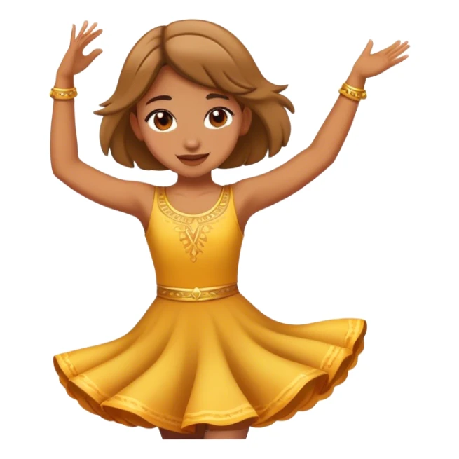 dance girl sticker