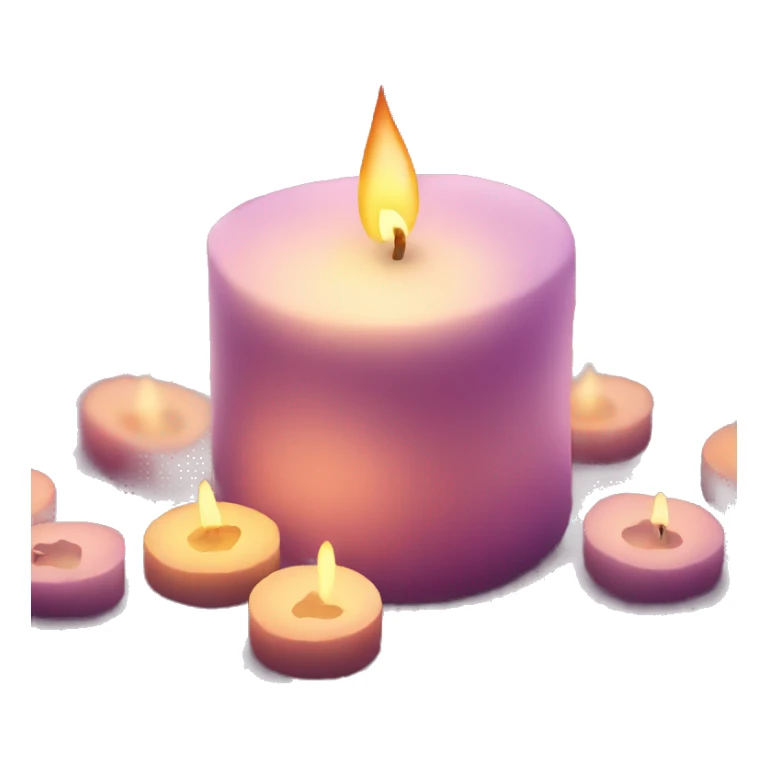 candles cosy sticker