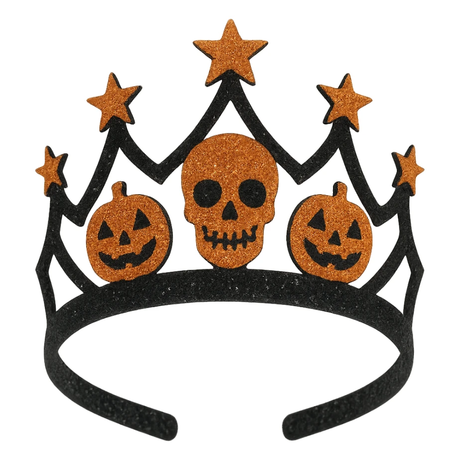 halloween crown, sparkly and trendy, remove background sticker