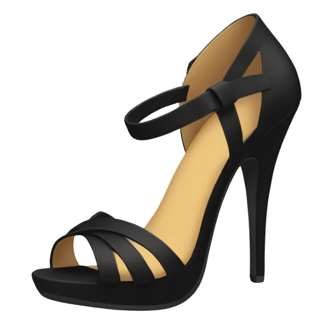 Black high heels  sticker