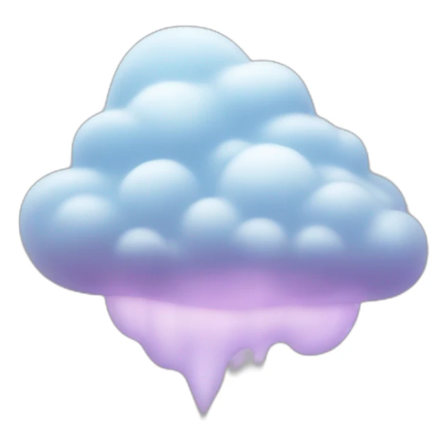 Caca nuage sticker