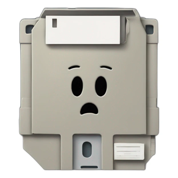 Floppy Disk tomb sticker