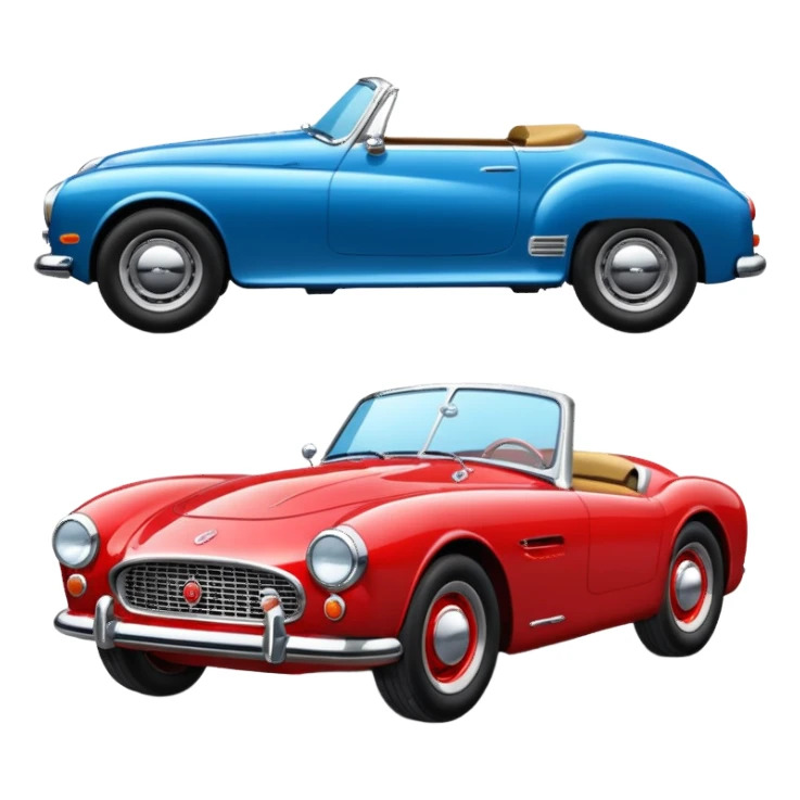 classic cars sticker
