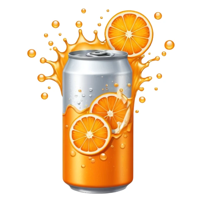 energy drink citrus explosion sticker