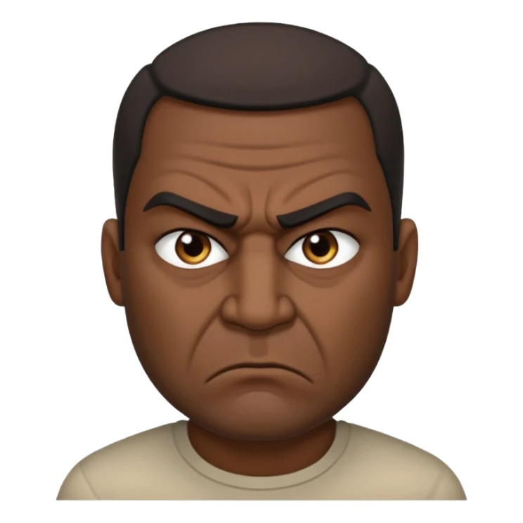 angry Iraqi, in profile sticker