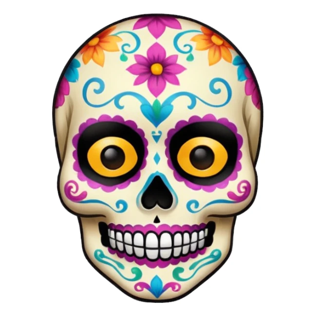 Día de muertos sticker