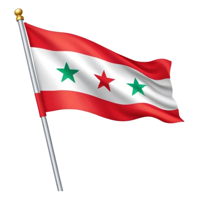 Free Syria flag sticker