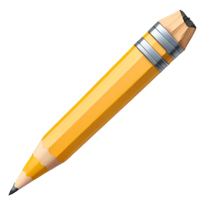 Broken pencil sticker