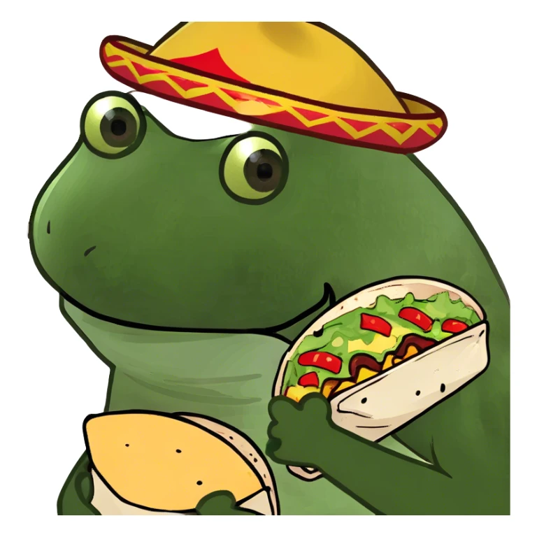 San Francisco burrito  sticker