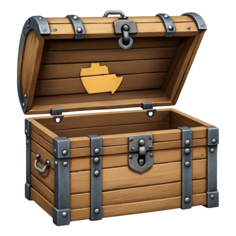 Open chest sticker