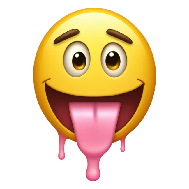 drooling emoji  sticker
