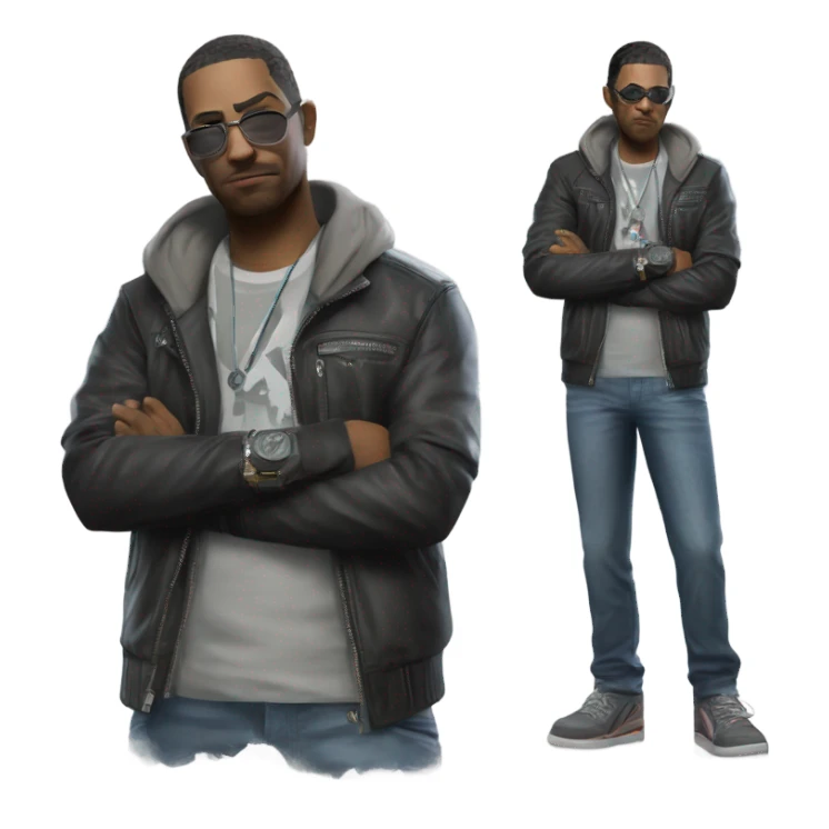 Marcus Holloway watch dogs 2 sticker