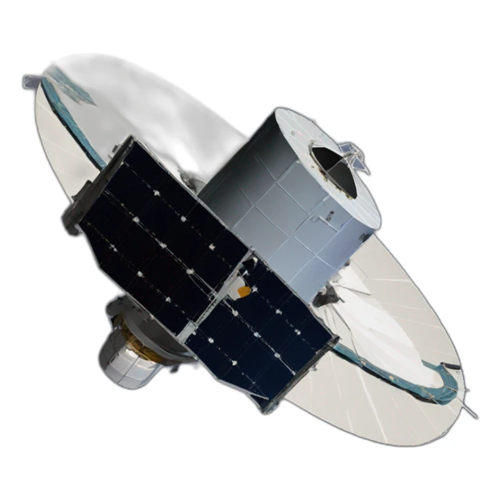 voyager satellite sticker