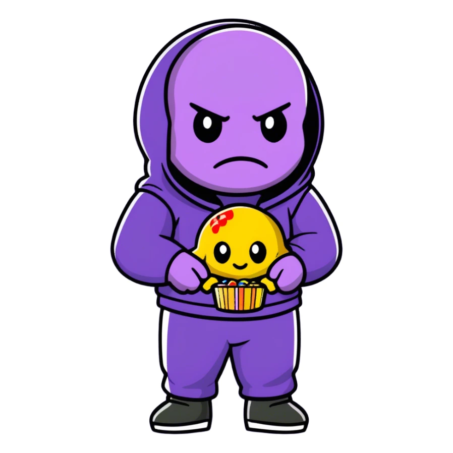 Thanos squid games  sticker
