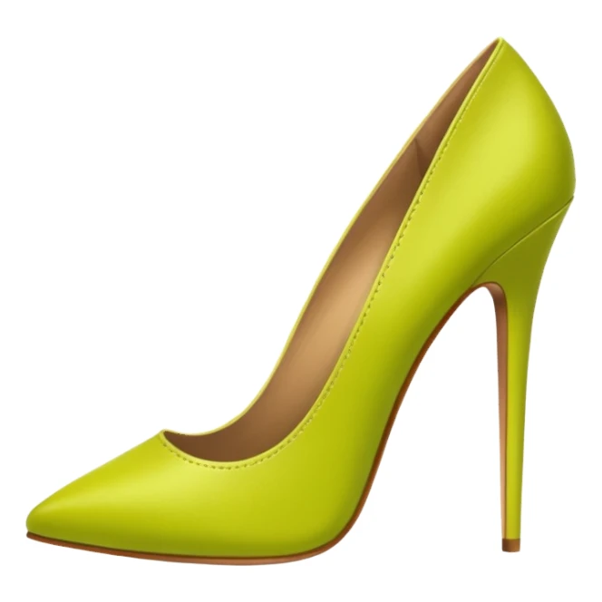 Chartreuse high herls sticker