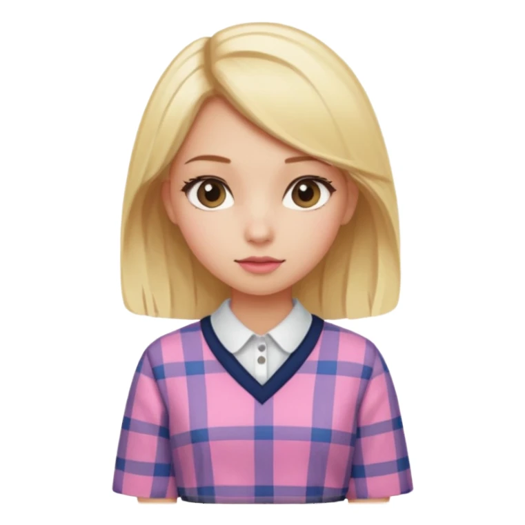 Cute preppy and pink sticker