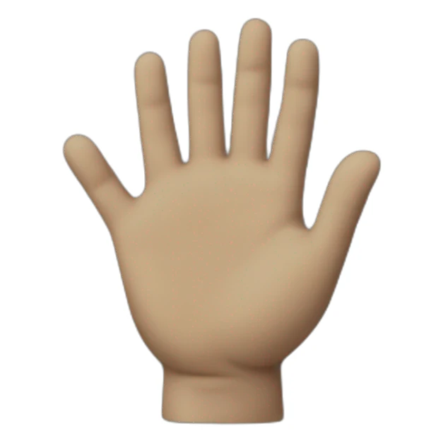 helping hand sticker