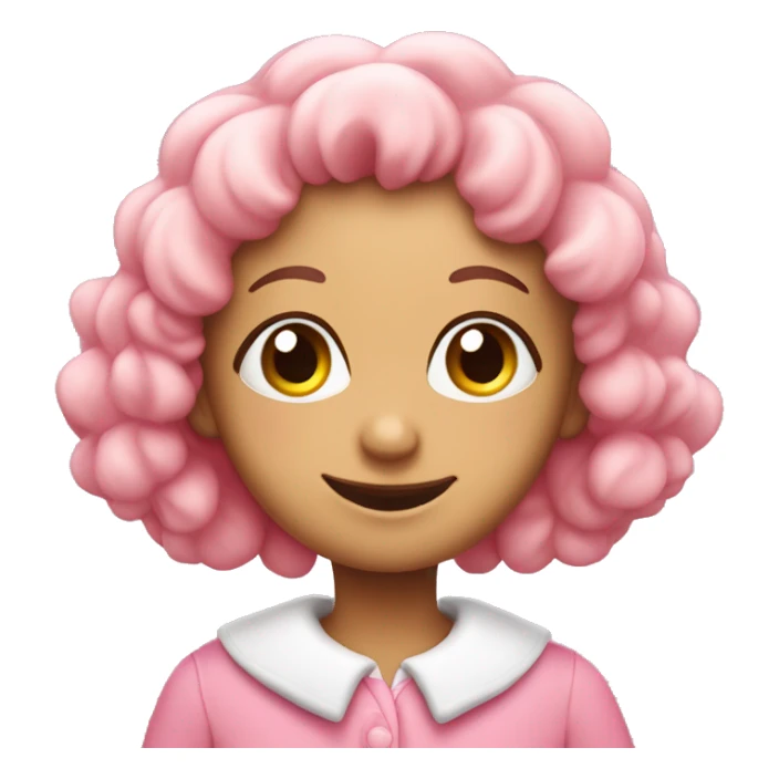 Cute pink driedel for Hanukkah  sticker