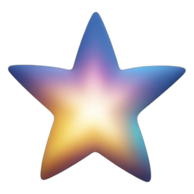 Star academy logo sticker