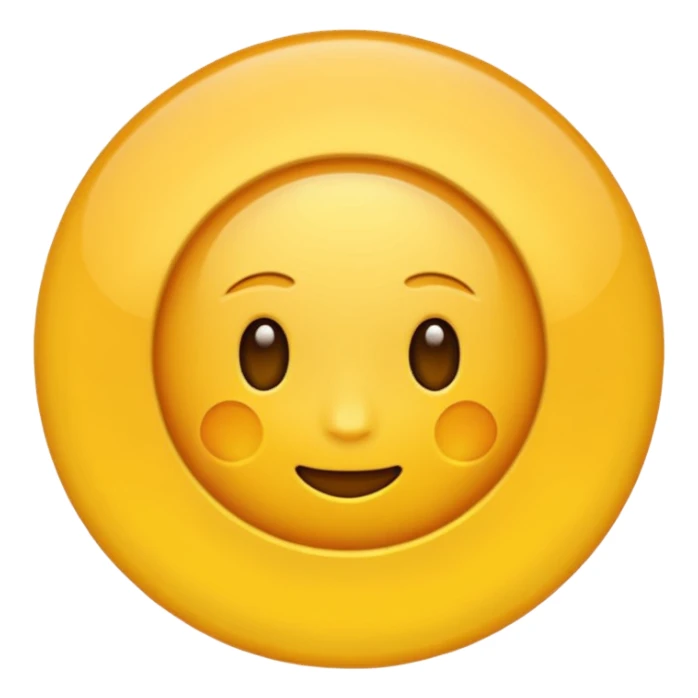 Juste un soleil normal, sans visage rien sticker