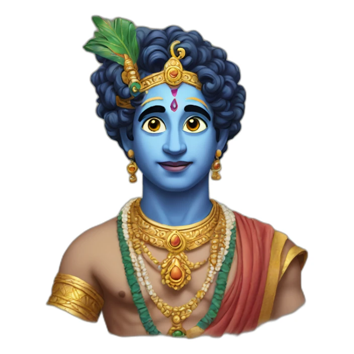 god-Krishna sticker