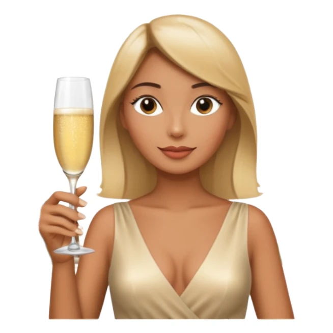 torre eiffel con una copa sticker