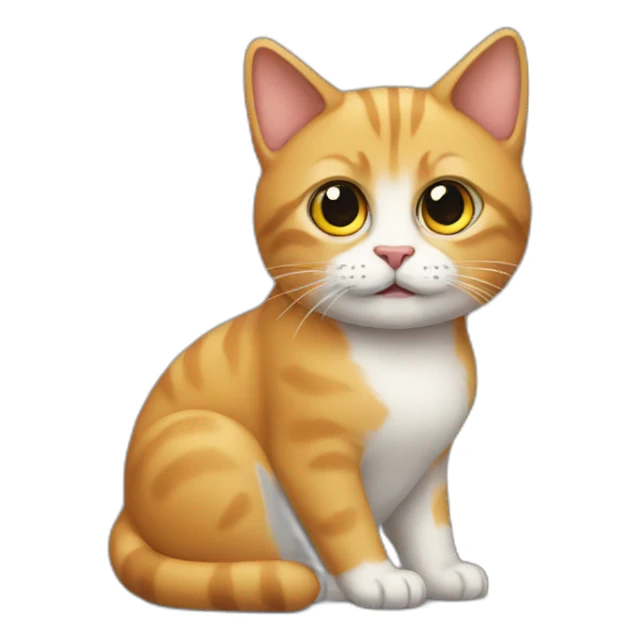 Psychology cat sticker