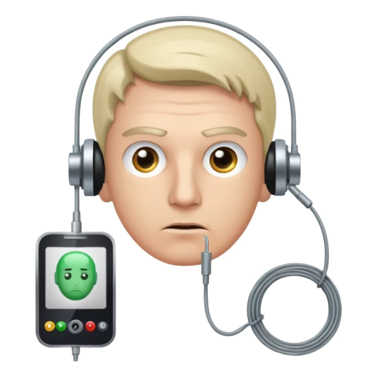 Neo getting knowledge downloaded to his mind by that wire and pin  sticker