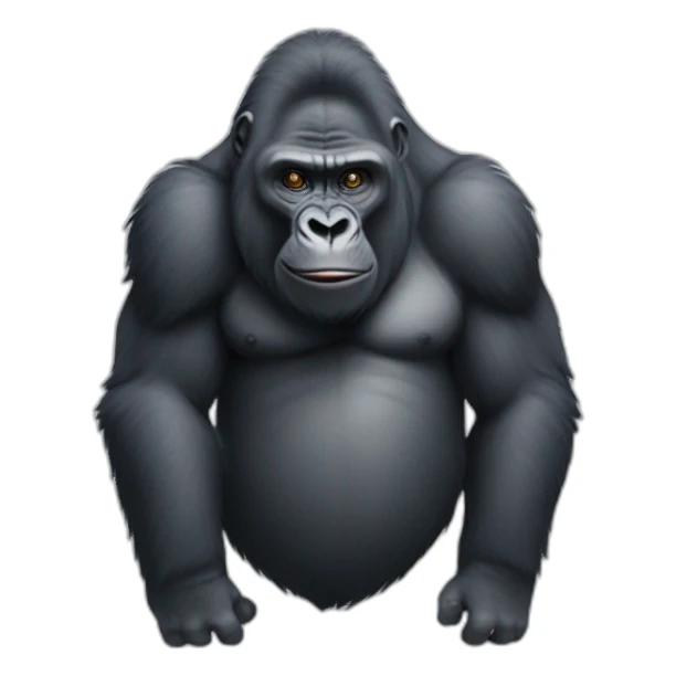 gorilla elephant hybrid sticker