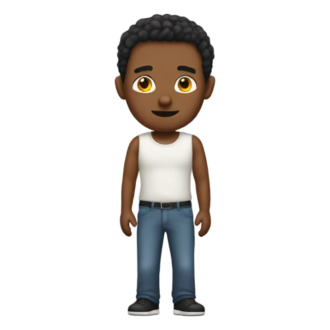 Man with no arms or legs sticker