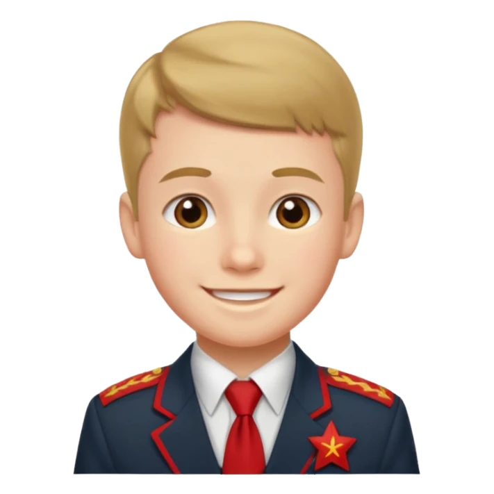 Советский школьник sticker