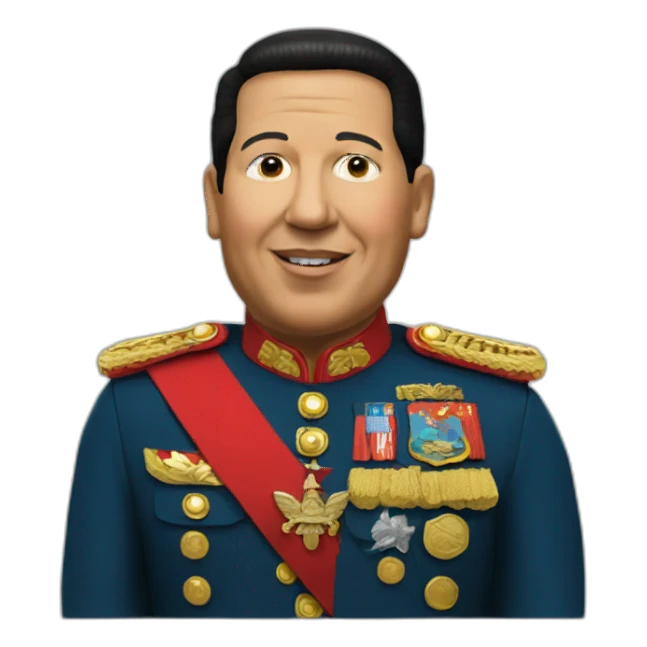 hugo chavez sticker