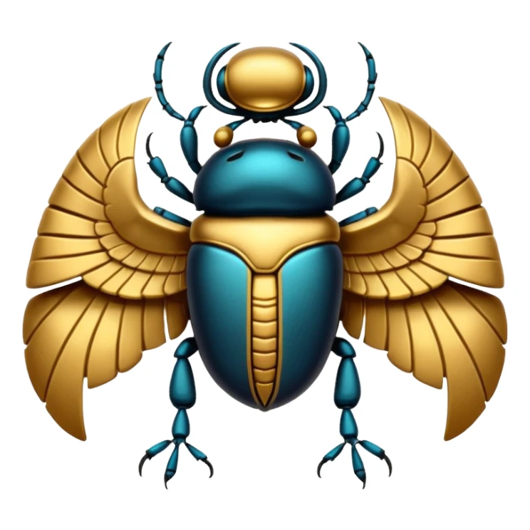 Scarab Egypt sticker