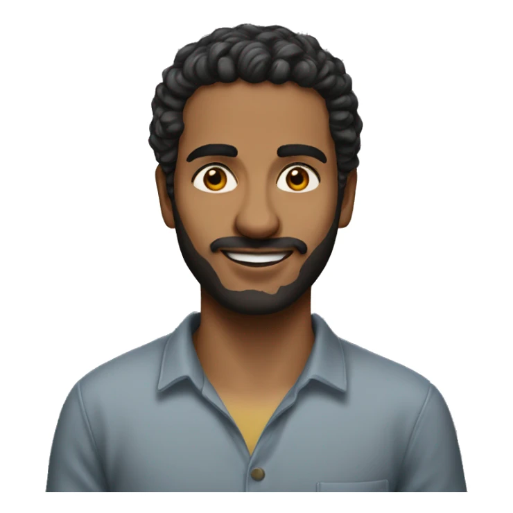 photorealistic Faisal sticker