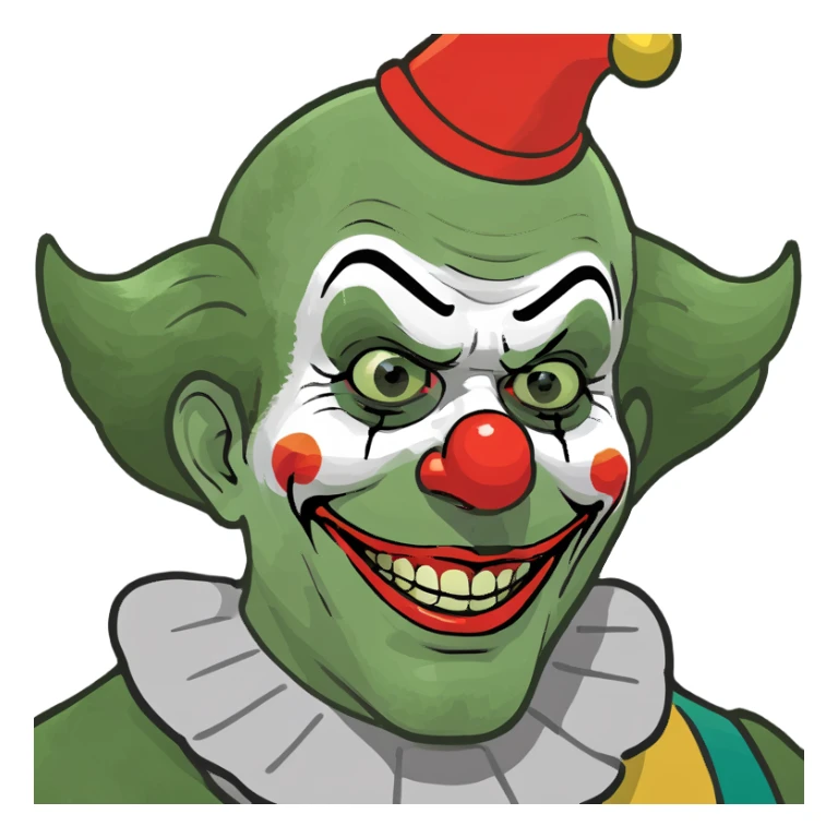 Hunt Showdown clown sticker