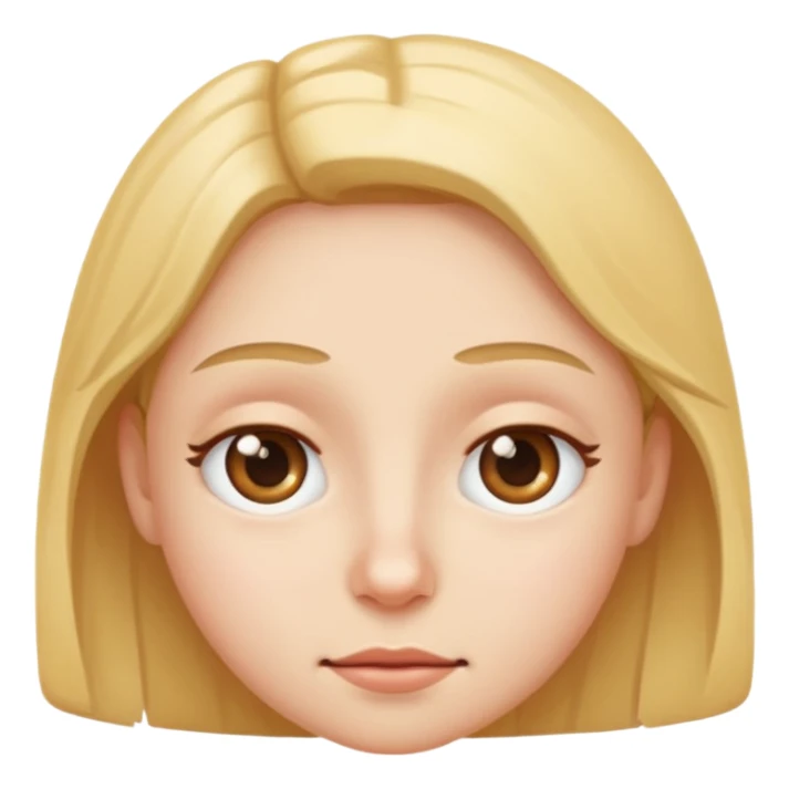 Squinty eyes sticker